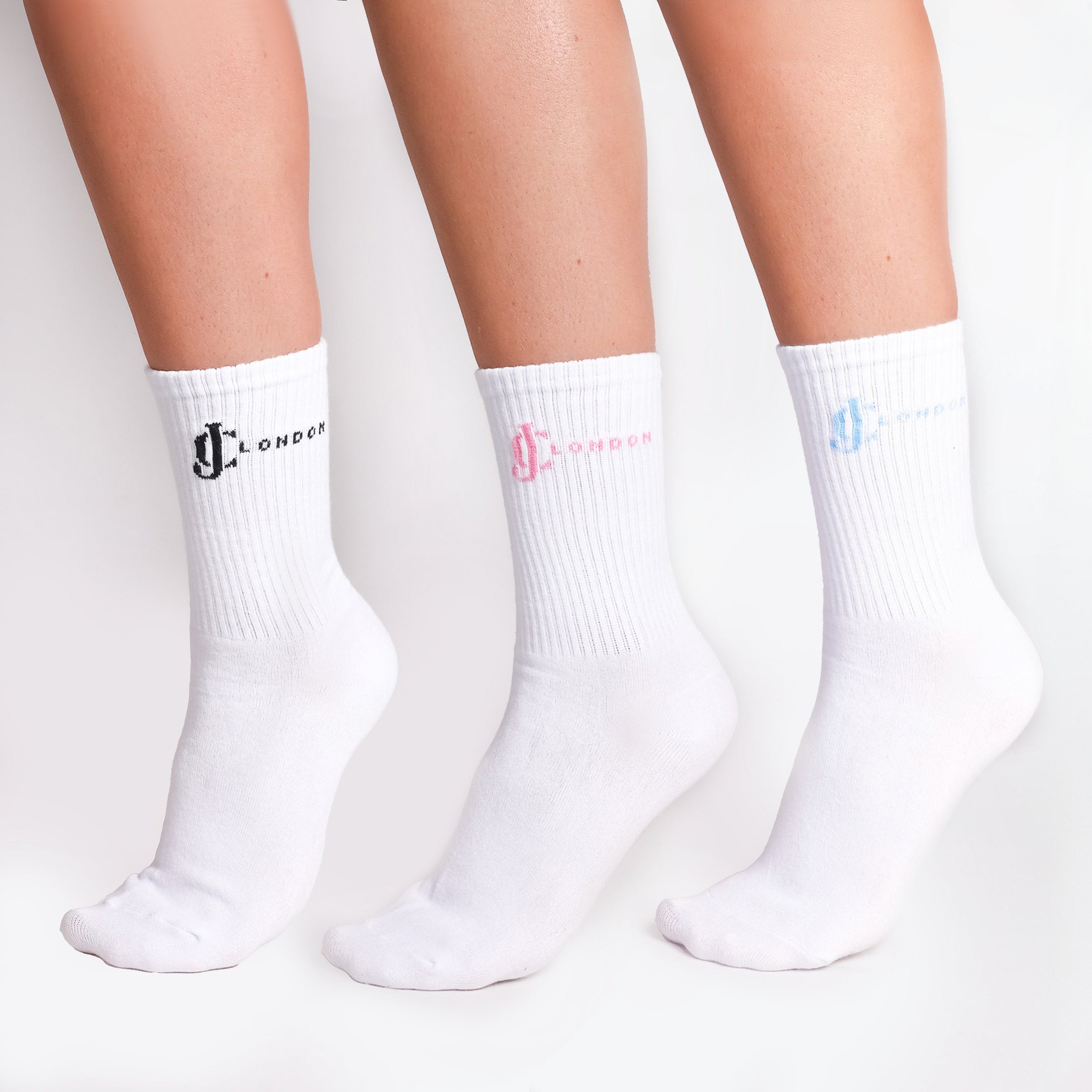 Women's Sports Socks White