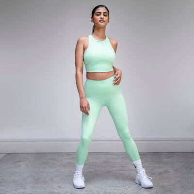 Mint green leggings