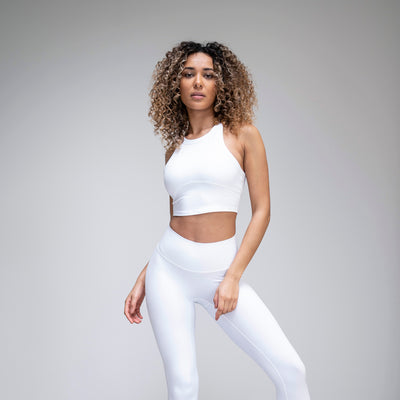 Gym seamless white leggings JC London