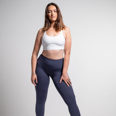 Navy seamless leggings