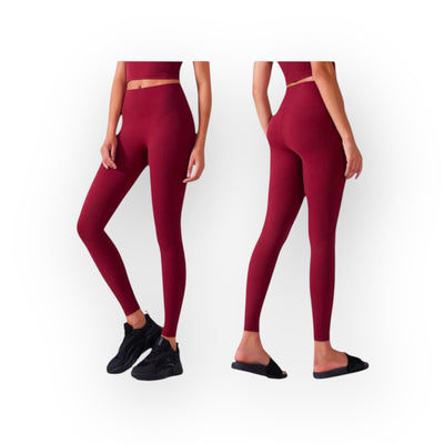 Second skin leggings Burgundy Leggings