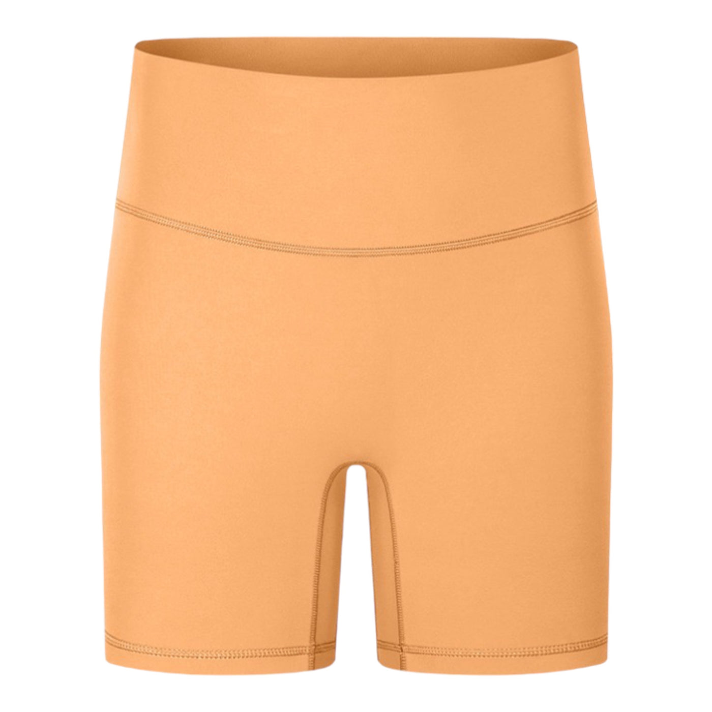 Orange women gym shorts