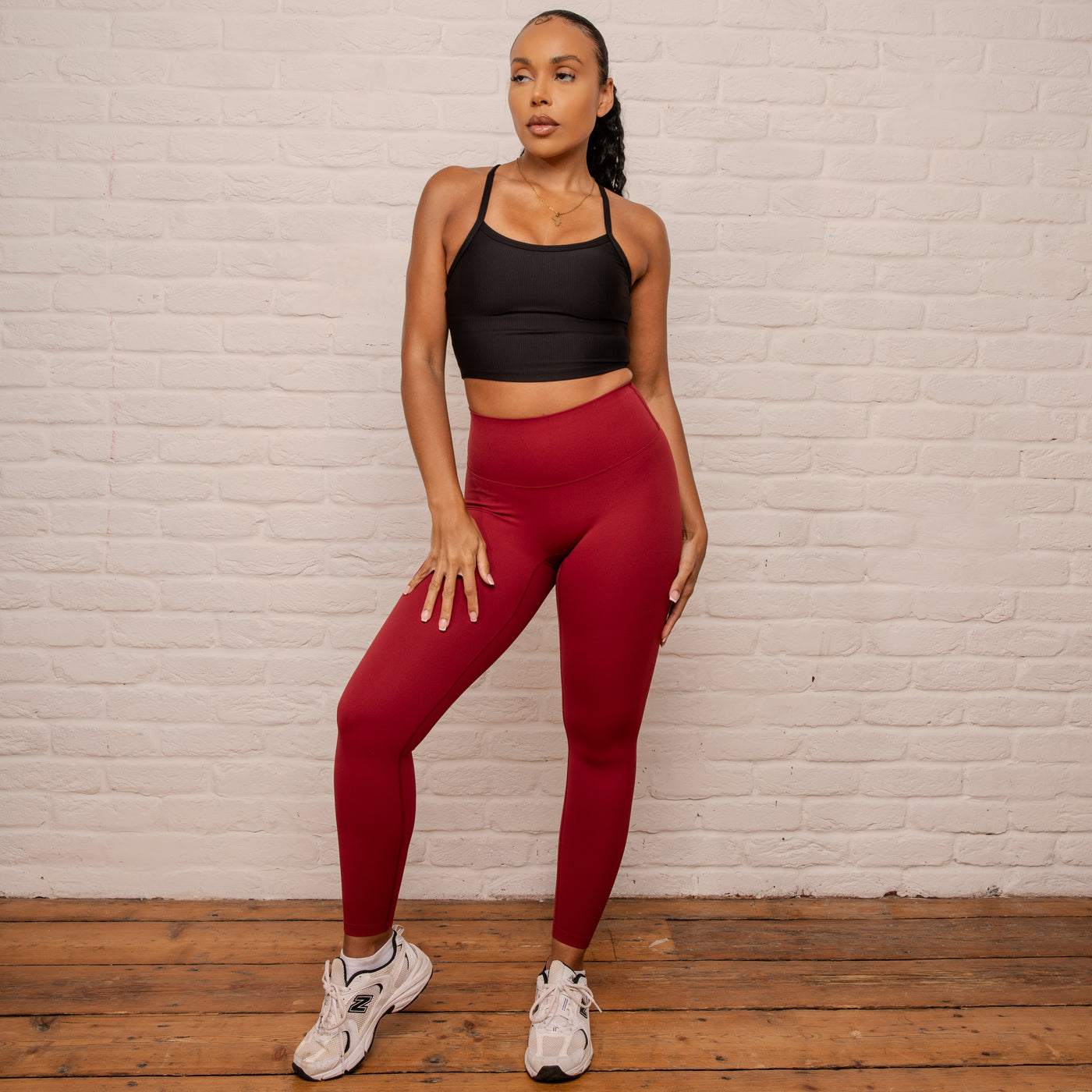 Stealth Burgundy Leggings