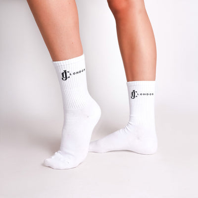 women sport socks white