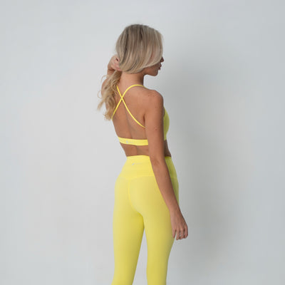 Yoga sports bra Yellow
