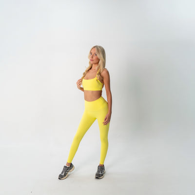 Yoga sports bra Yellow