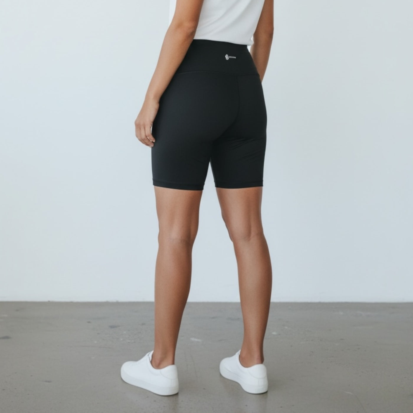 Women Gym Shorts Black 247