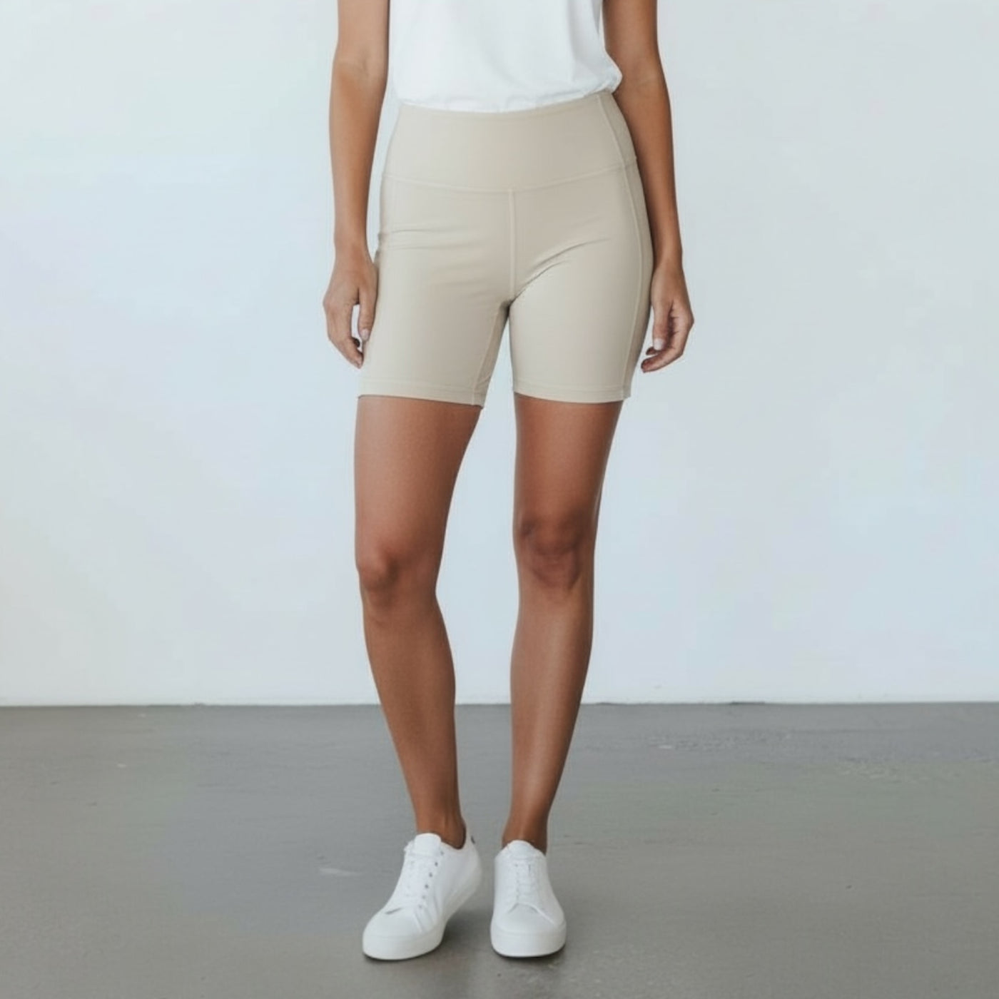 Women Gym Shorts peanut 247