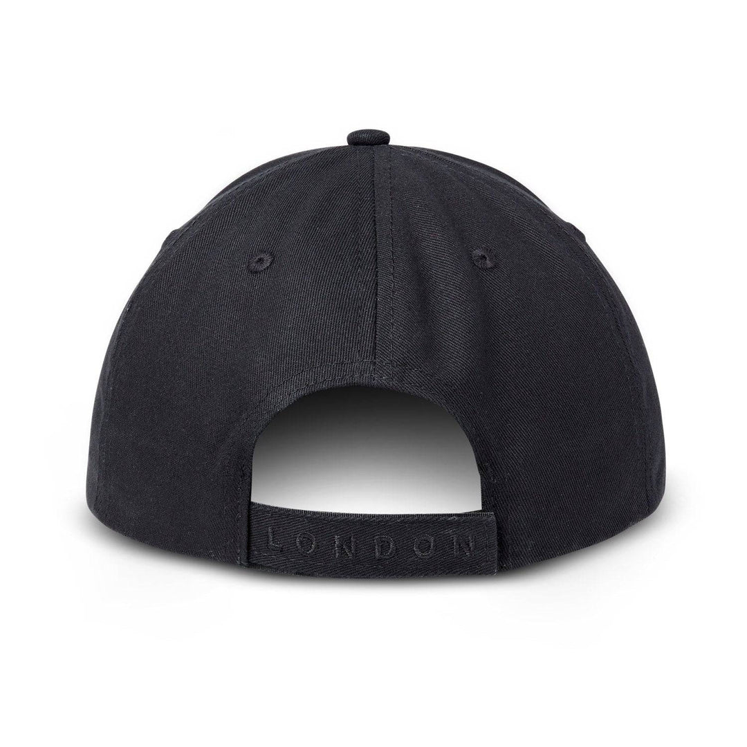 帽子 UNKNOWN LONDON Black Washed Logo Cap UU_cap_black_front.webp?v=