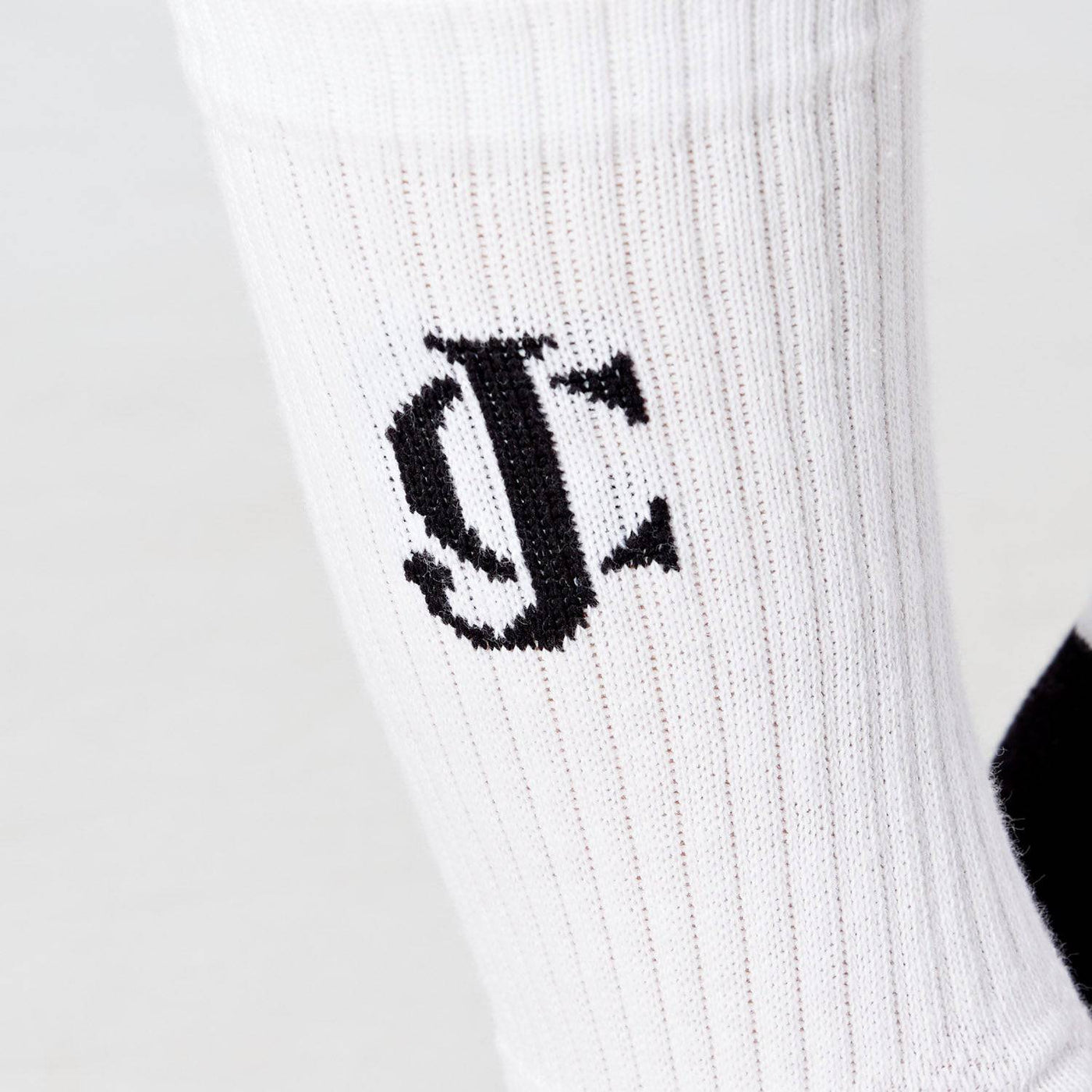 White Crew Sport Socks 