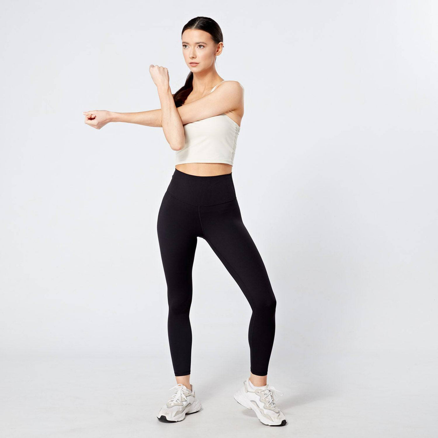 Women’s Fitness High-Waisted Leggings – FTI 100 Black