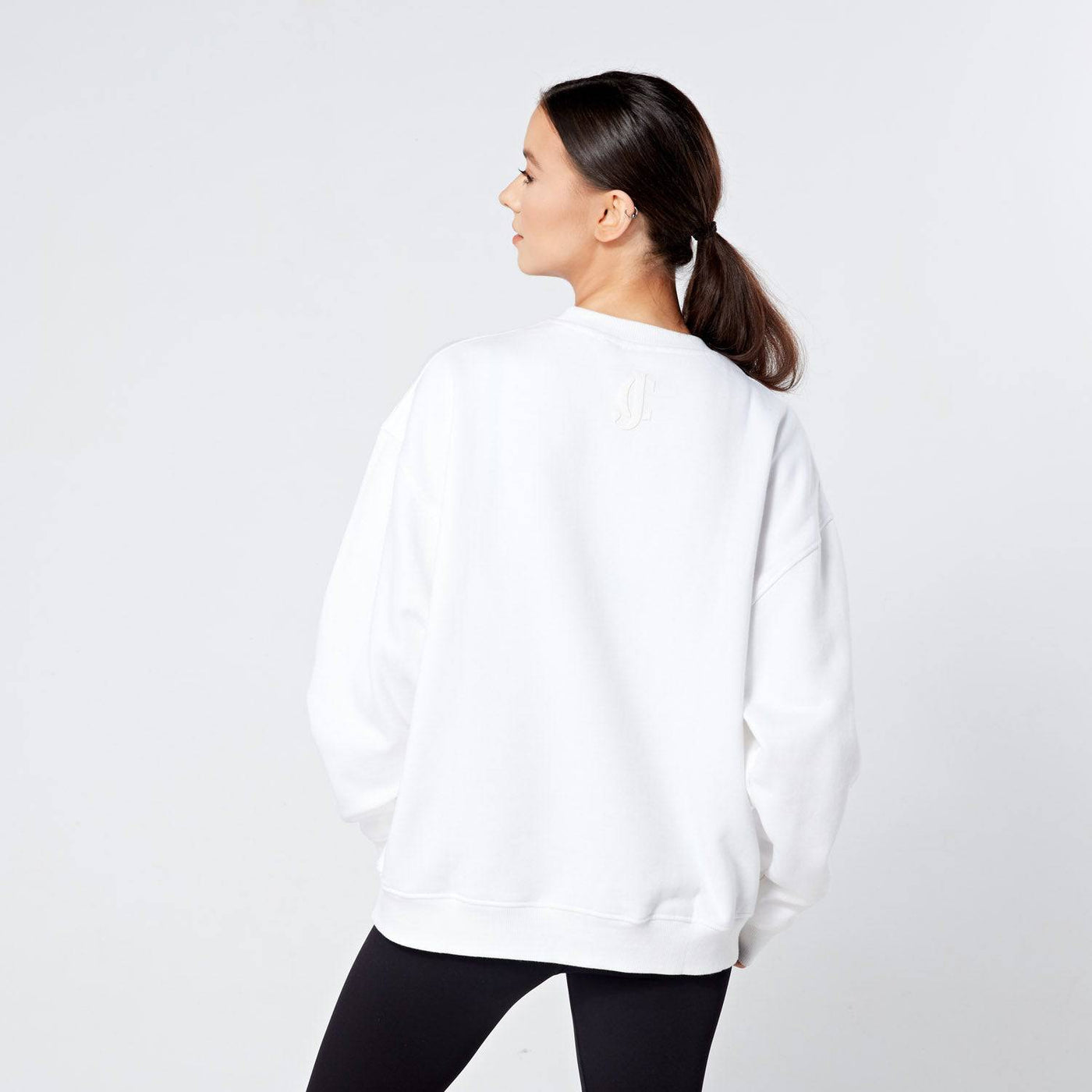 White Oversize Sweater