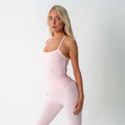 yoga leggings light pink