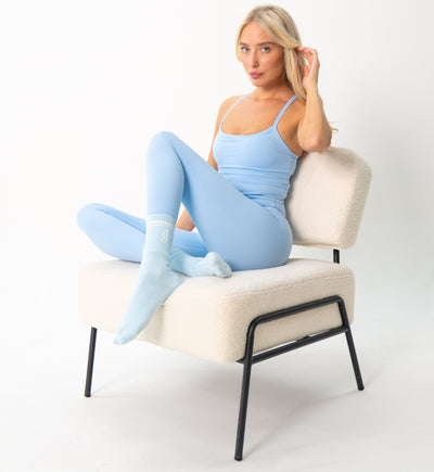 blue activewear women